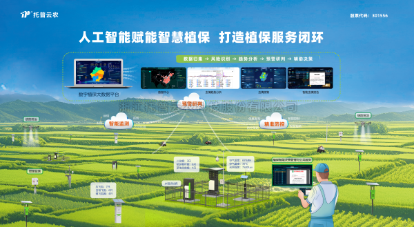 深化“AI+植保”融合應(yīng)用，托普云農(nóng)打造數(shù)智植保全鏈路閉環(huán)